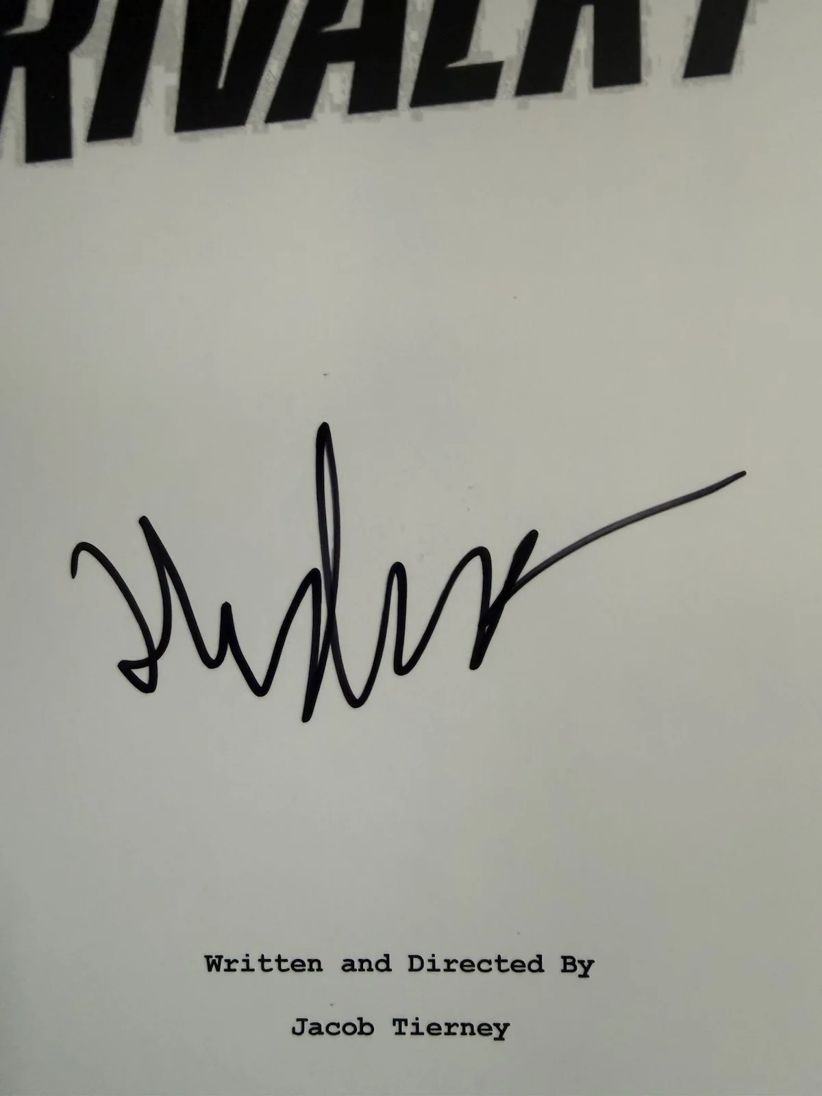 Hudson Williams — Hudson Williams Signed Heated Rivalry FULL SCRPT Shane Hollander Sexy BAS COA, image 2