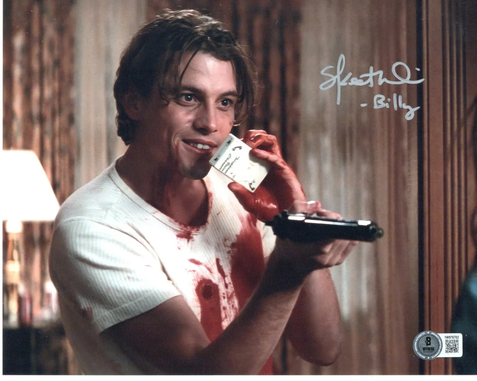 Skeet Ulrich — Skeet Ulrich signed 8x10 Photo Billy Loomis Scream Beckett Authentication