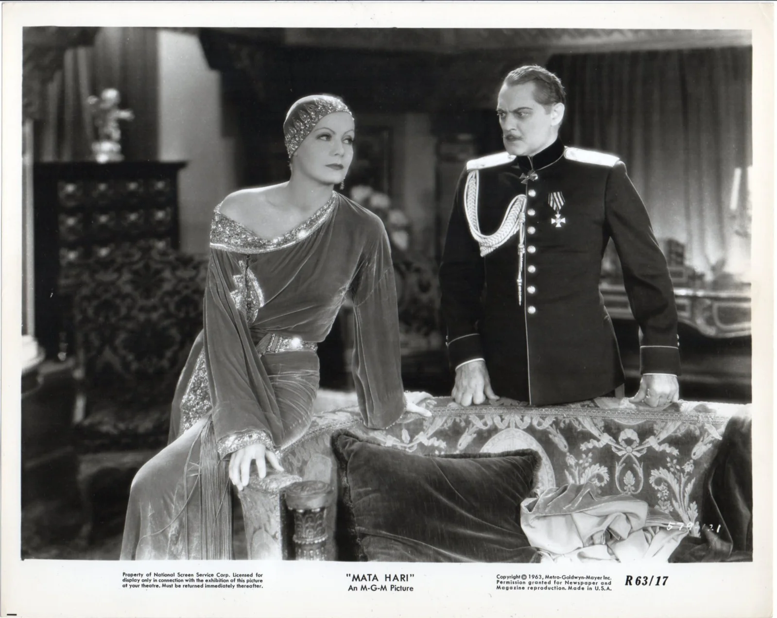 MATA HARI 1931 Greta Garbo, Ramon Novarro 6 10x8 STILLS, image 5