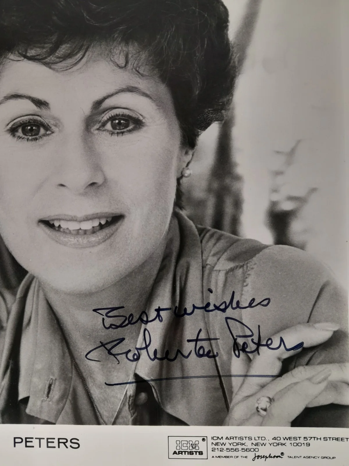 Roberta Peters Signed Autograph 8x10 Promo Photo Opera Singer, изображение 3