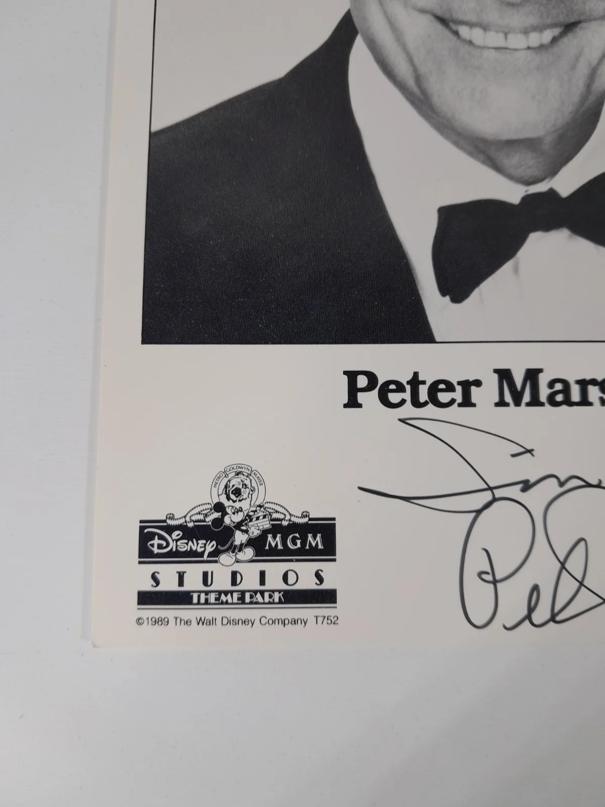 Peter Marshall Autograph 5"x7" B & W Photo MGM Studios Promo Hollywood Squares, изображение 2