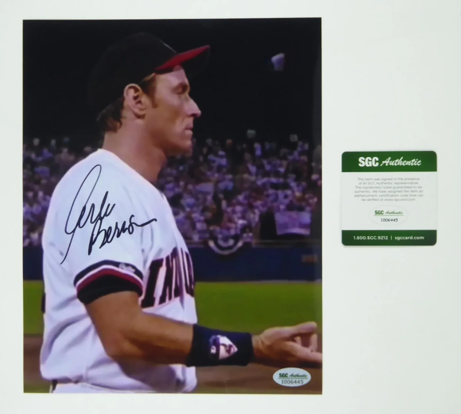 Corbin Bernsen — Corbin Bernsen Signed Autographed 8x10 Photo Major League Dorn SGC COA