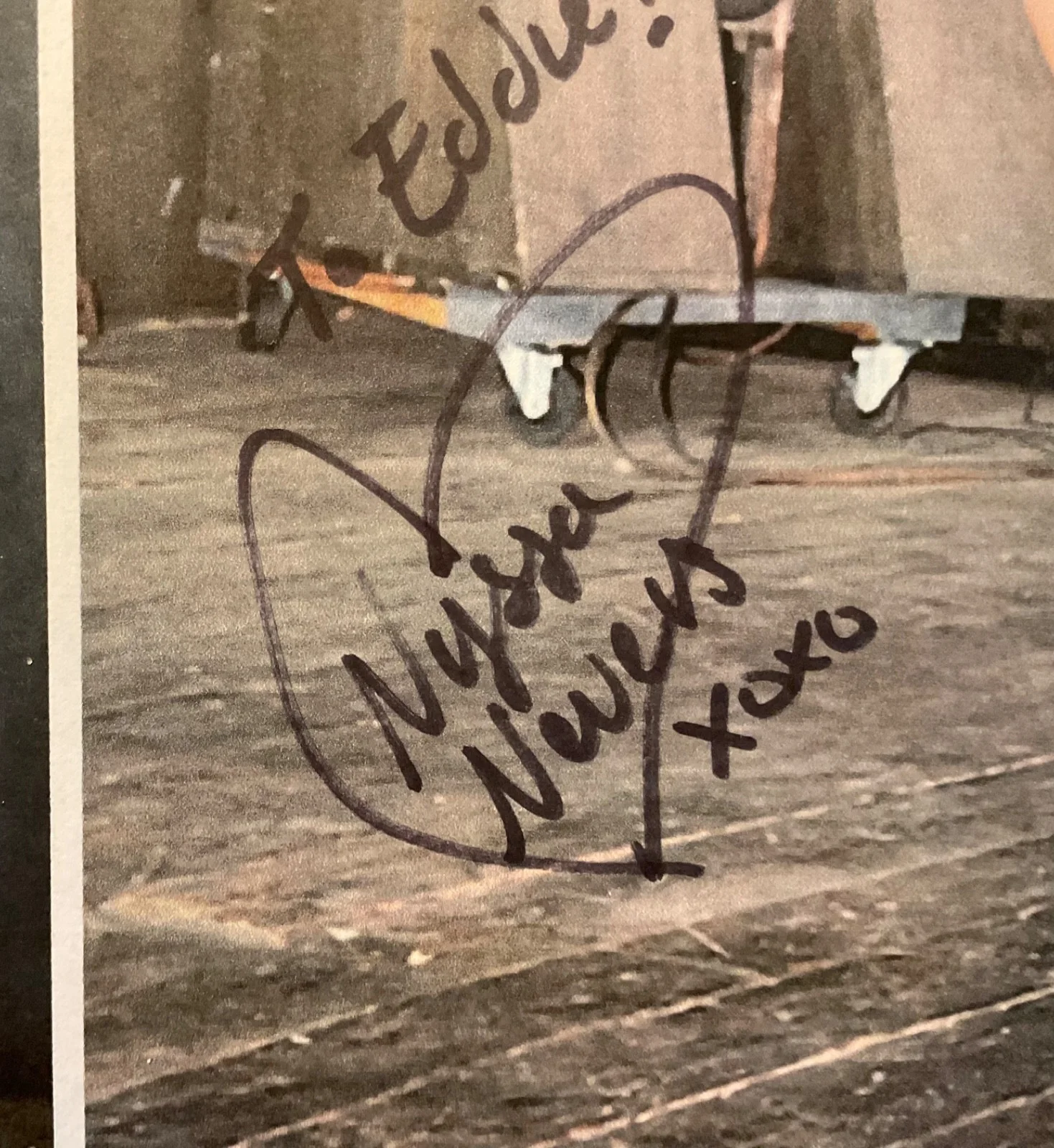 Alexis Amore BONDAGE signed 8x10 photo NYSSA SIGNED ON PAPER autograph lot, image 3