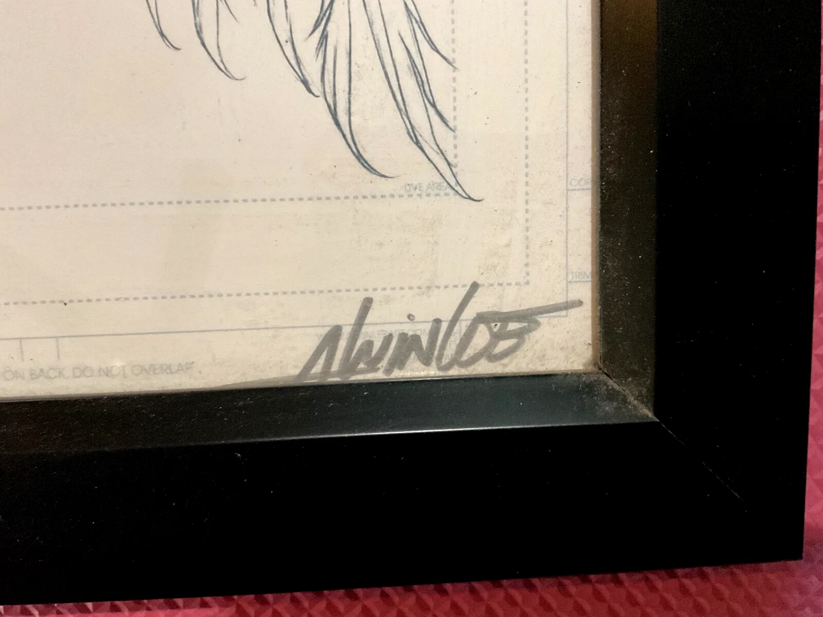 Alvin Lee — Alvin Lee Autographed Storyboard Cell Hatsune Miku 2 Page 1 Signed 2011 Print, изображение 3