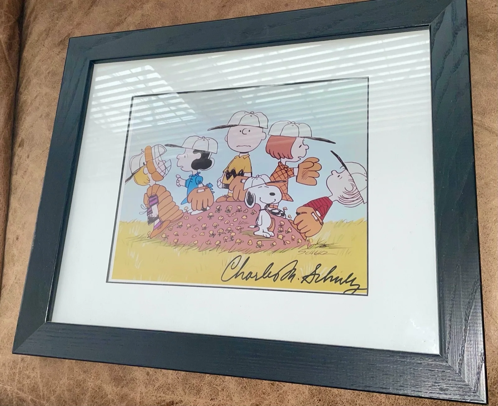 Charles M Schultz — Peanuts signed Charles M Schultz 8x10 photo Charlie Brown Snoopy and the Gang, изображение 4
