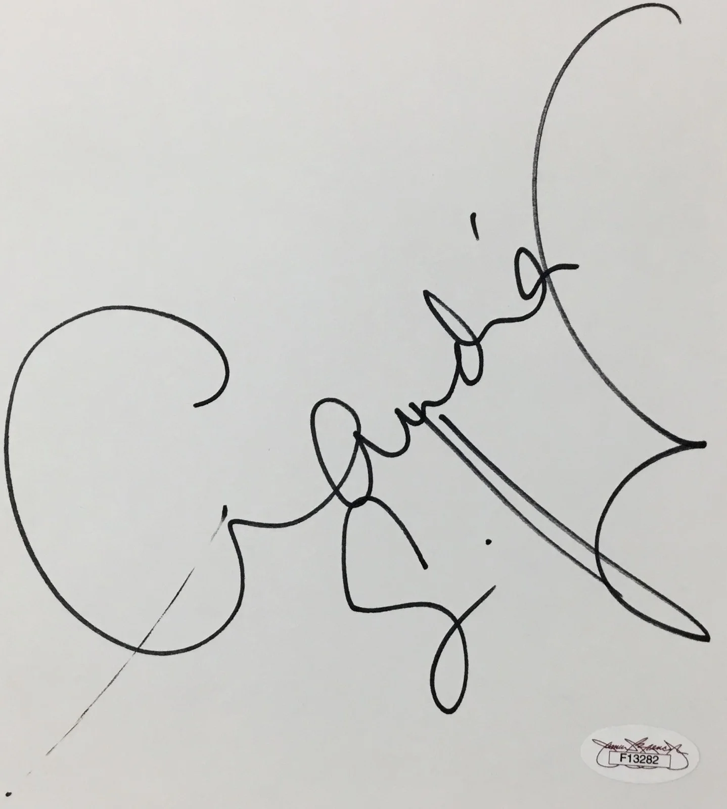 Claudia Schiffer — Claudia Schiffer Supermodel/Actress Signed Celebrity Art Custom Framed JSA, image 5