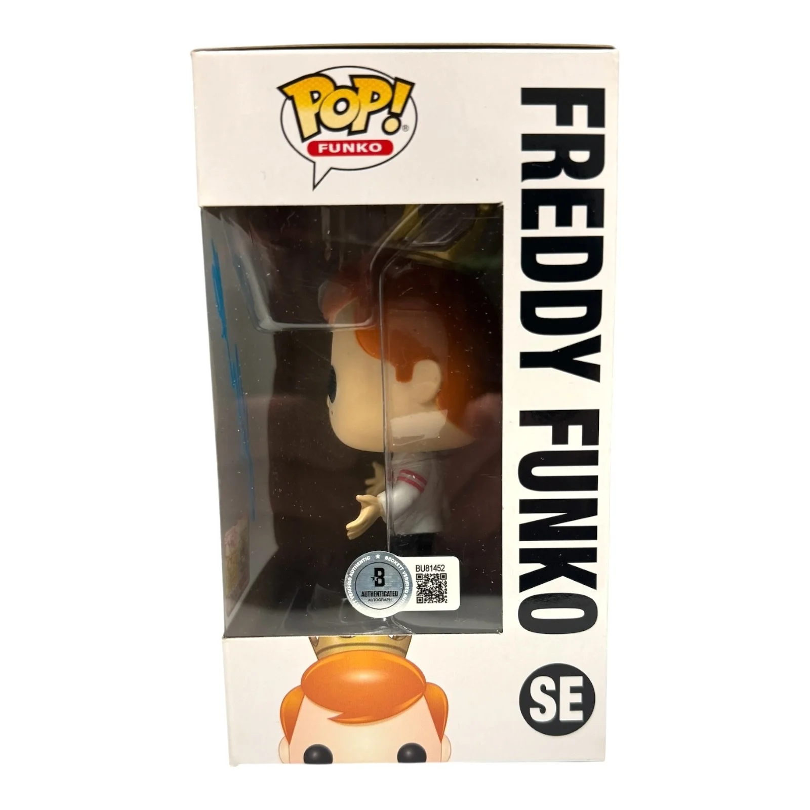 JOHN TRAVOLTA — John Travolta Signed Autograph Grease Funko Pop Freddy Funko SE BAS Danny Zuko, изображение 2