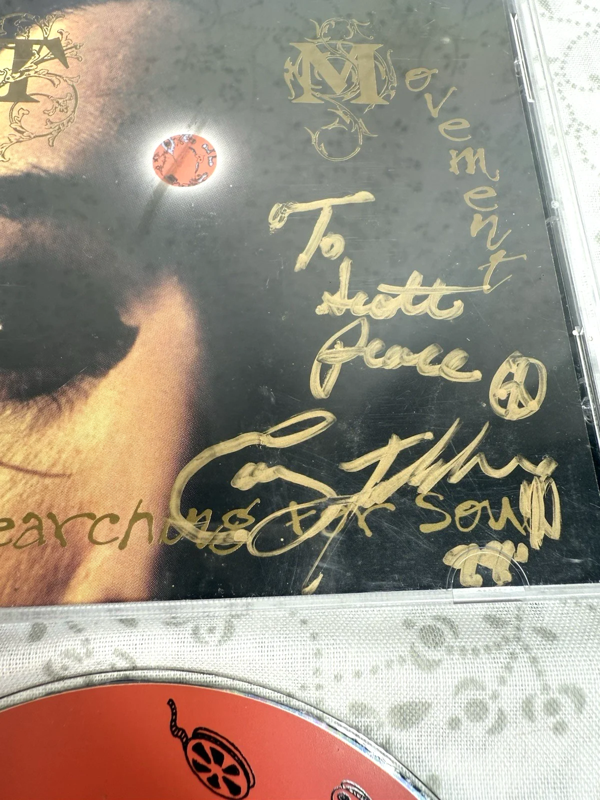 Corey Feldman SIGNED 1998 The Truth Movement Still Searching for Soul CD, image 2