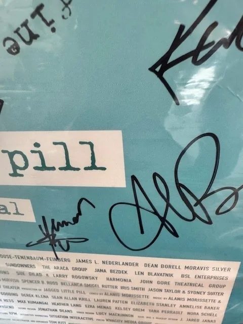 Jagged Little Pill Full Original Cast Signed Broadway Poster, image 3