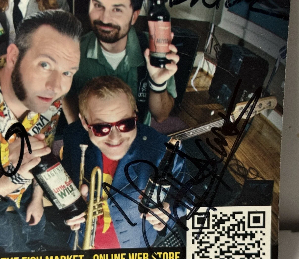 Reel Big Fish Signed Photo Advertisement, image 3
