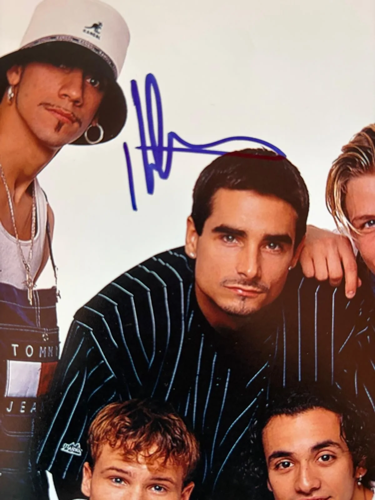NICK CARTER, HOWIE DOROUGH, BRIAN LITTRELL, KEVIN RICHARDSON — BACKSTREET BOYS BAND SIGNED 8X10 PHOTO X4 CARTER DOROUGH LITTRELL RICHARDSON PSA, изображение 2