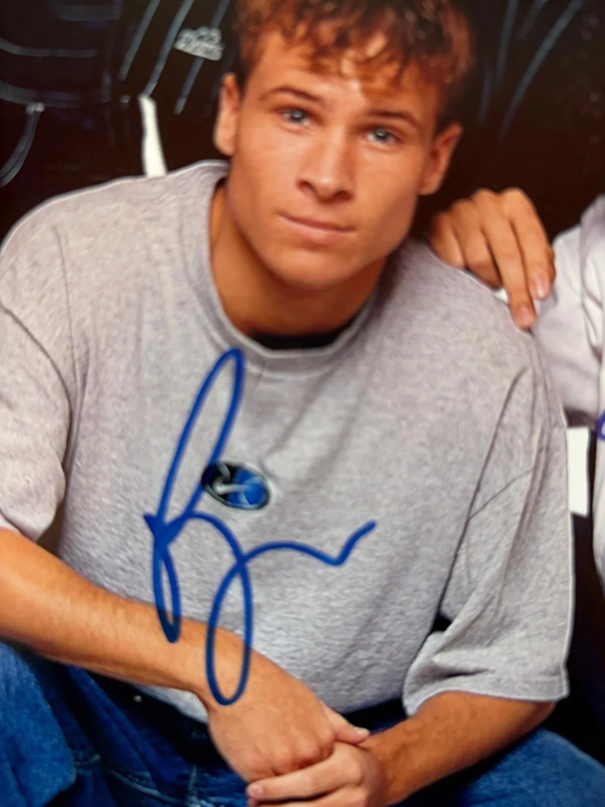 NICK CARTER, HOWIE DOROUGH, BRIAN LITTRELL, KEVIN RICHARDSON — BACKSTREET BOYS BAND SIGNED 8X10 PHOTO X4 CARTER DOROUGH LITTRELL RICHARDSON PSA, изображение 4
