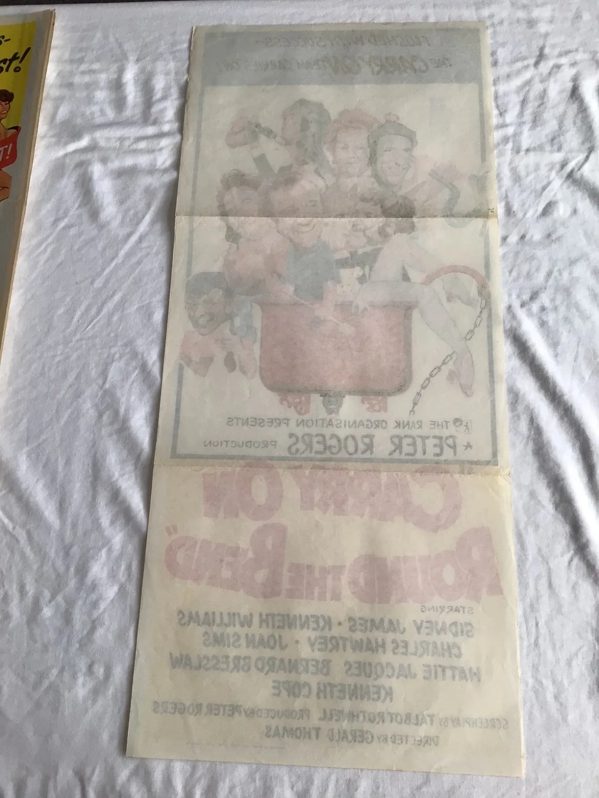 Carry on Round the Bend Original 1971 Australian Daybill movie poster, image 4