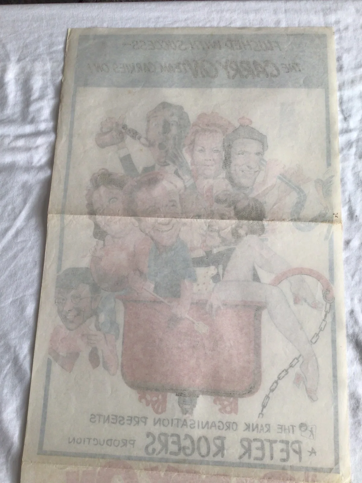 Carry on Round the Bend Original 1971 Australian Daybill movie poster, image 5