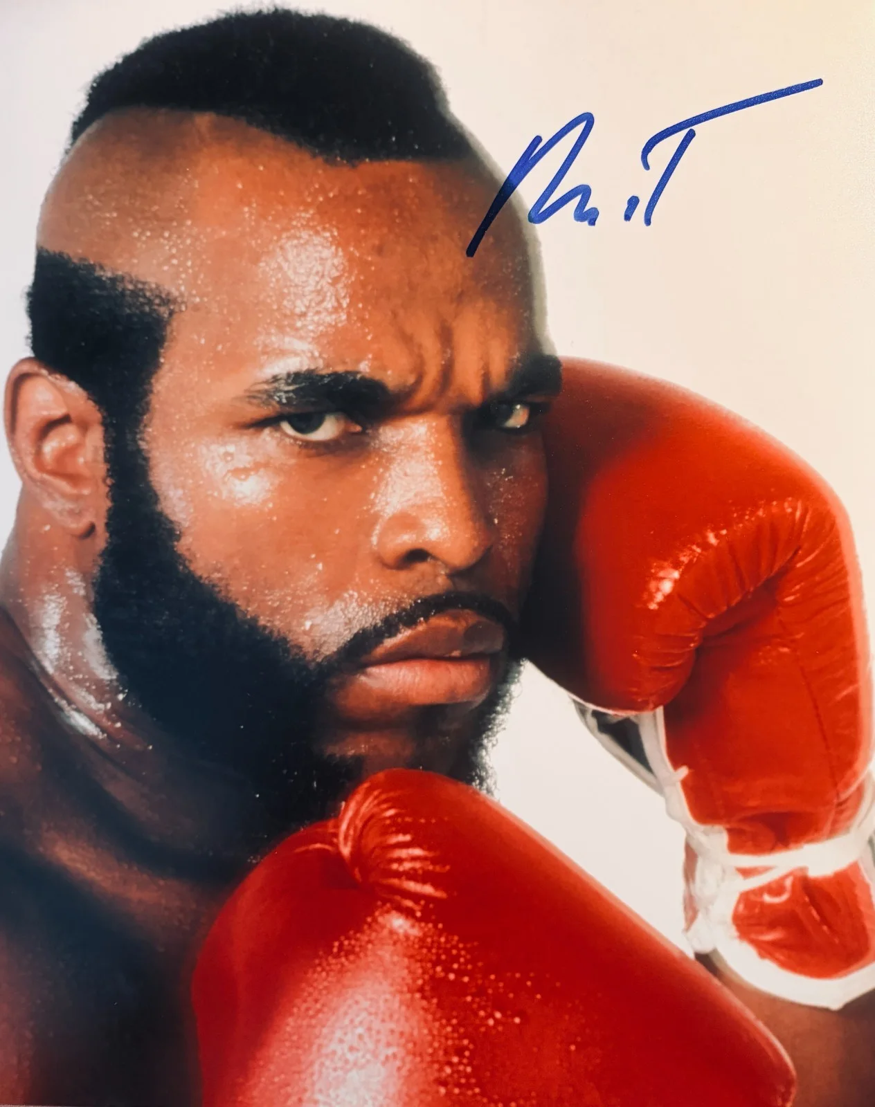 MR. T — Mr T Signed•Autographed 8x10 Photo•The A Team•Rocky• TODD MUELLER AUTOGRAPHS COA, изображение 2