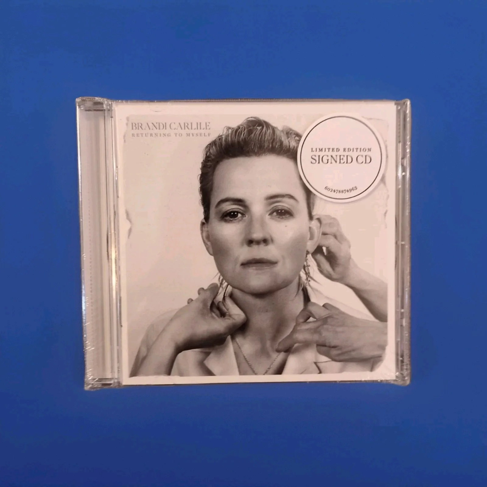 BRANDI CARLILE AUTOGRAPHED RETURNING TO MYSELF SIGNED ART CARD NEW SEALED CD, image 5