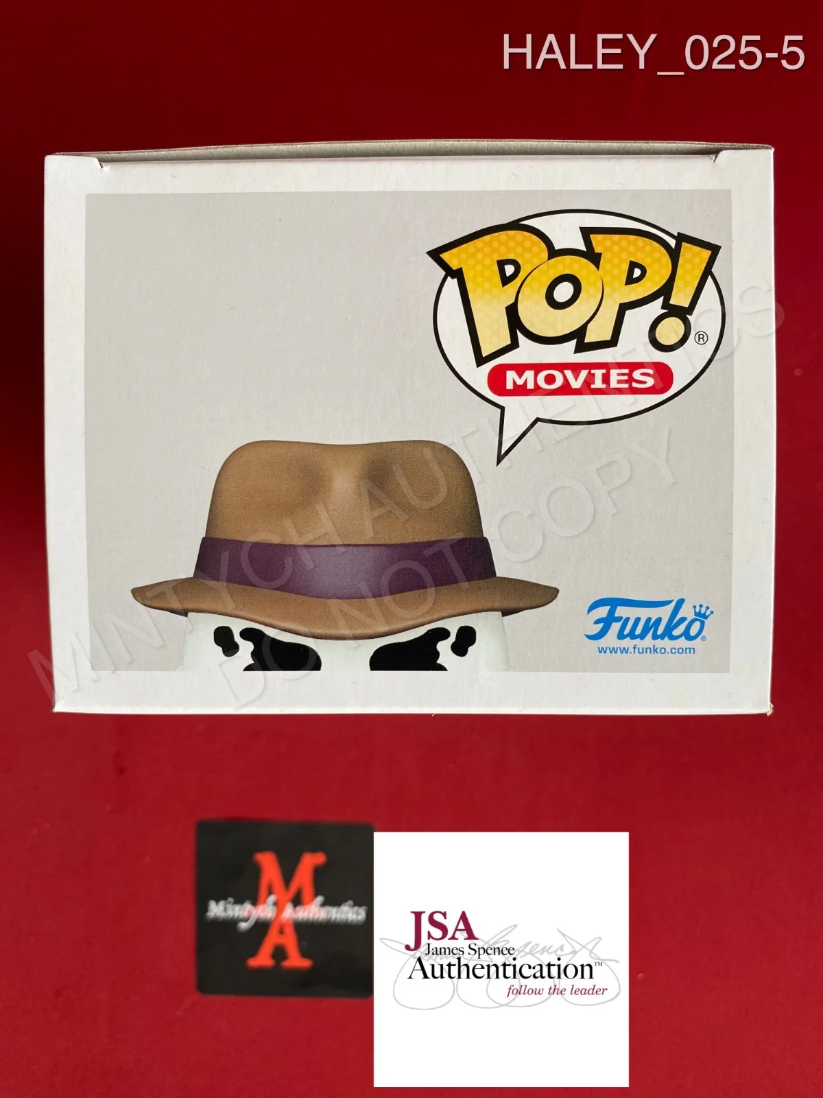Jackie Earle Haley — Jackie Earle Haley autographed signed Watchmen Rorschach Funko Pop #1896 JSA, изображение 5