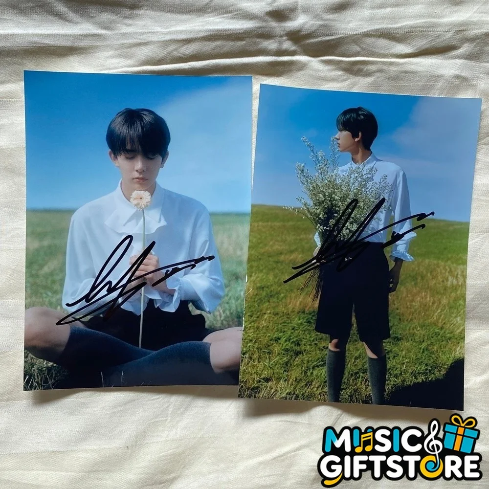 ENHYPEN HEESEUNG Autographed Signed Photo K-POP Collection 4*6 202512 #MUGS, изображение 2