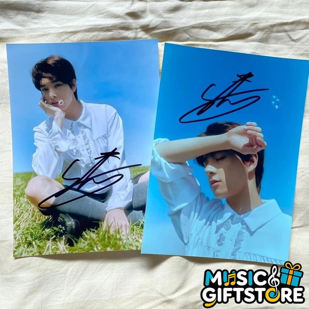 ENHYPEN JAKE Autographed Signed Photo K-POP Collection 4*6 202512 #MUGS, image 2