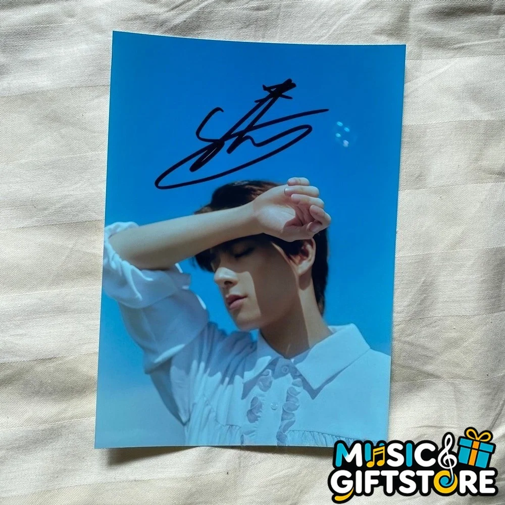 ENHYPEN JAKE Autographed Signed Photo K-POP Collection 4*6 202512 #MUGS, image 3