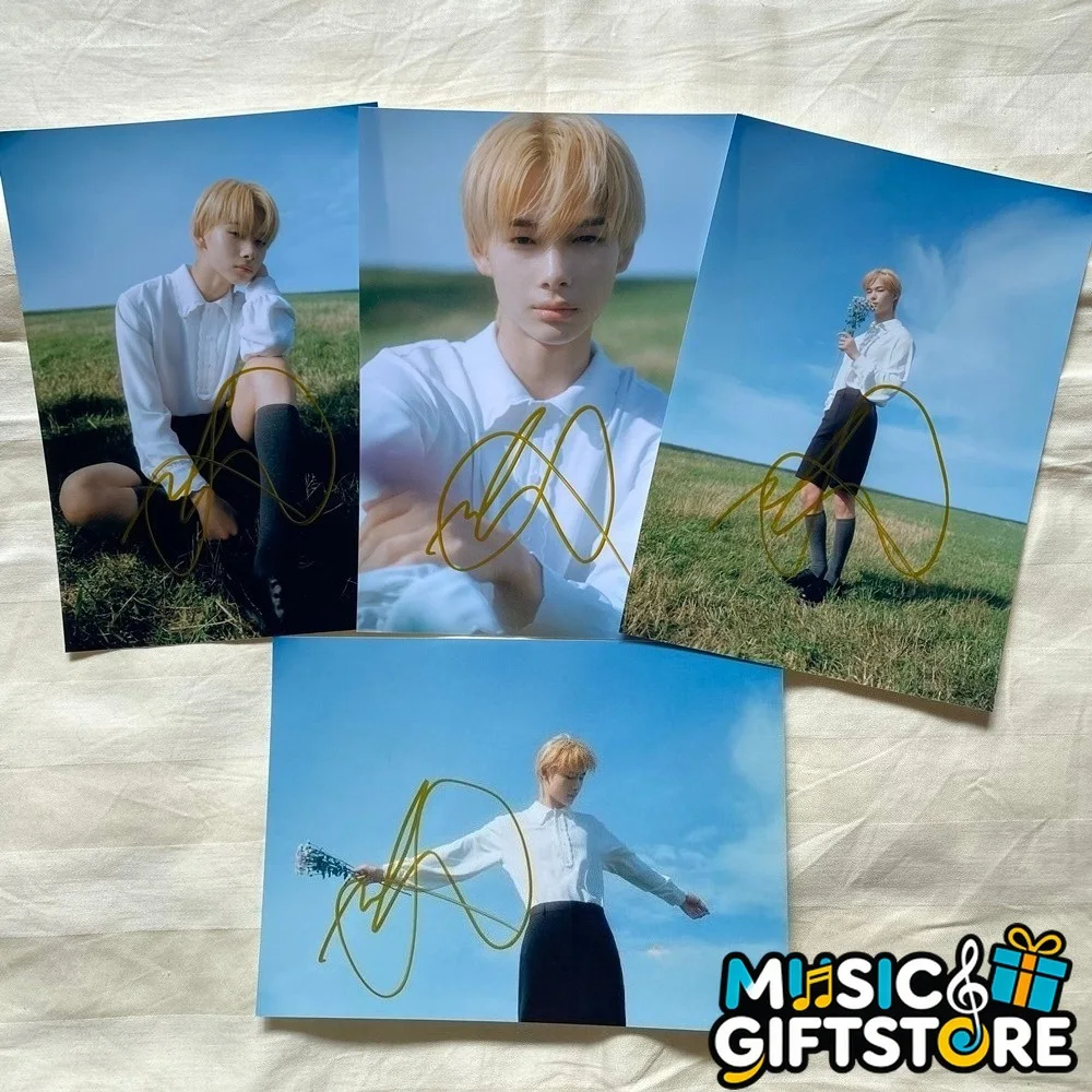 ENHYPEN NI KI NI-KI Autographed Signed Photo K-POP Collection 4*6 202512 #MUGS, изображение 2
