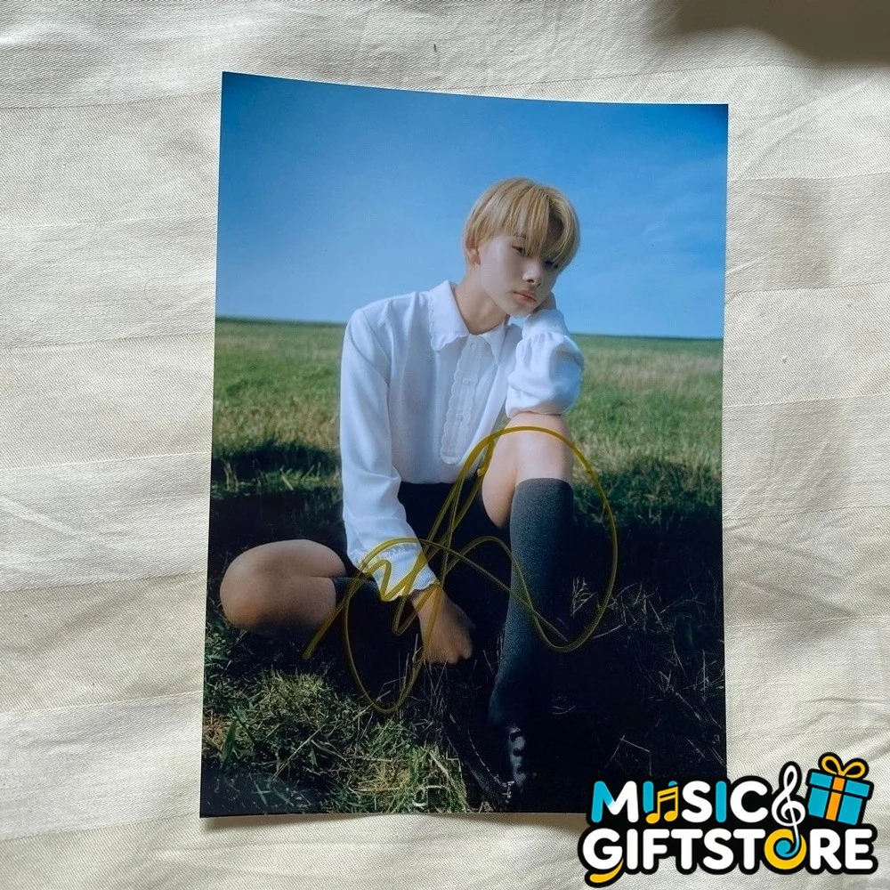 ENHYPEN NI KI NI-KI Autographed Signed Photo K-POP Collection 4*6 202512 #MUGS, изображение 4
