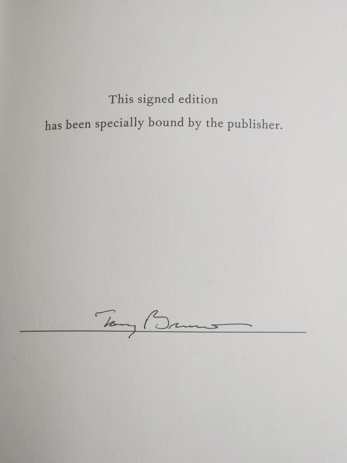 Tony Bennett Autographed Just Getting Started Hardcover Book, image 2