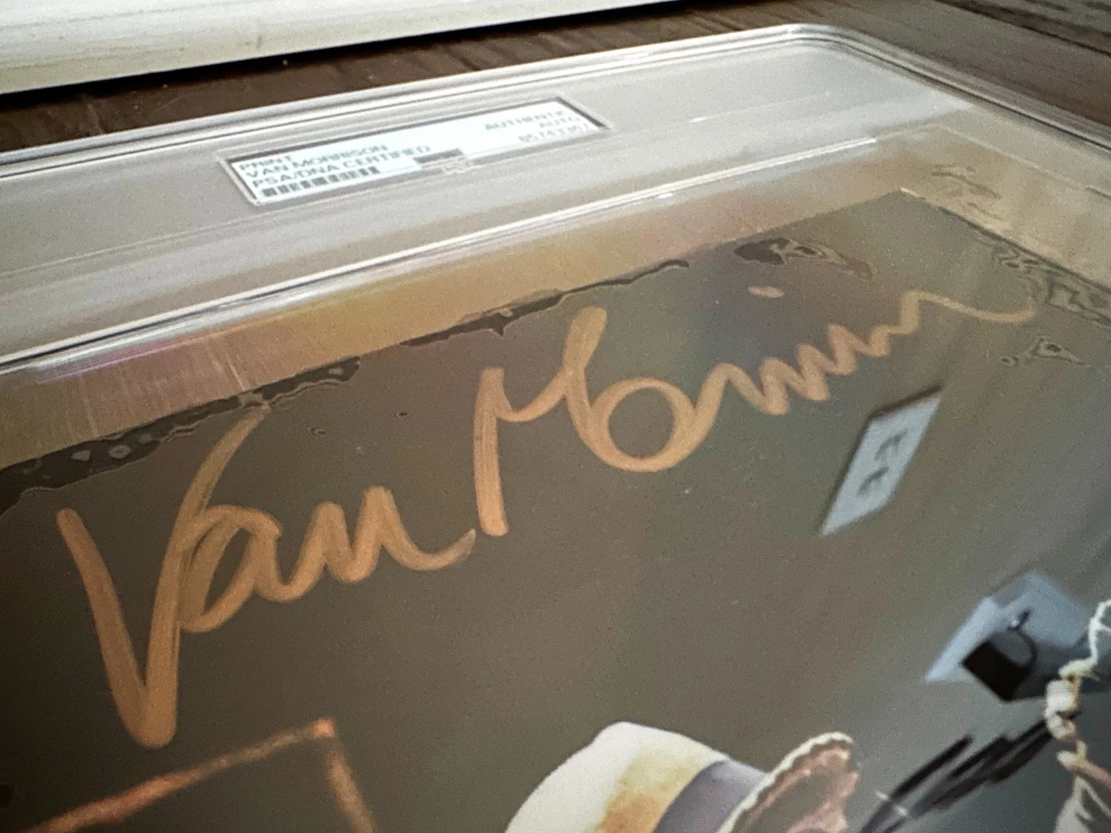 Van Morrison PSA encapsulated Signed Autograph Limited Edition (#179 of 200), image 4