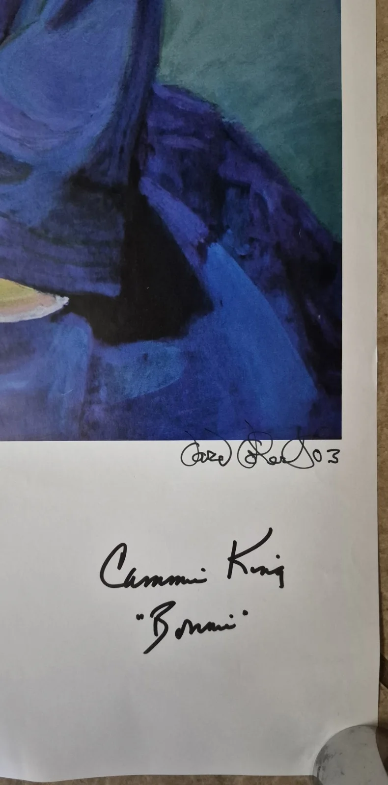 Cammie King — Signed Limited Print 91/150 Cammie King "Bonnie" 2003 Event 'Tara In Texas', изображение 2