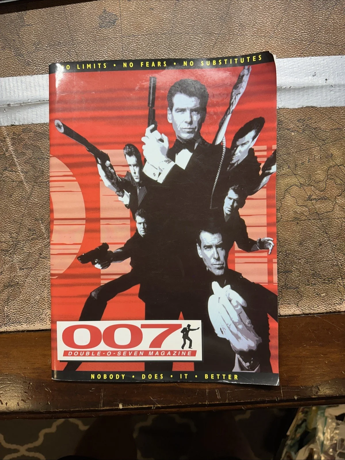 Richard Kiel — double-O-seven magazine signed by Richard Kiel aka JAWS 007 James Bond, изображение 2