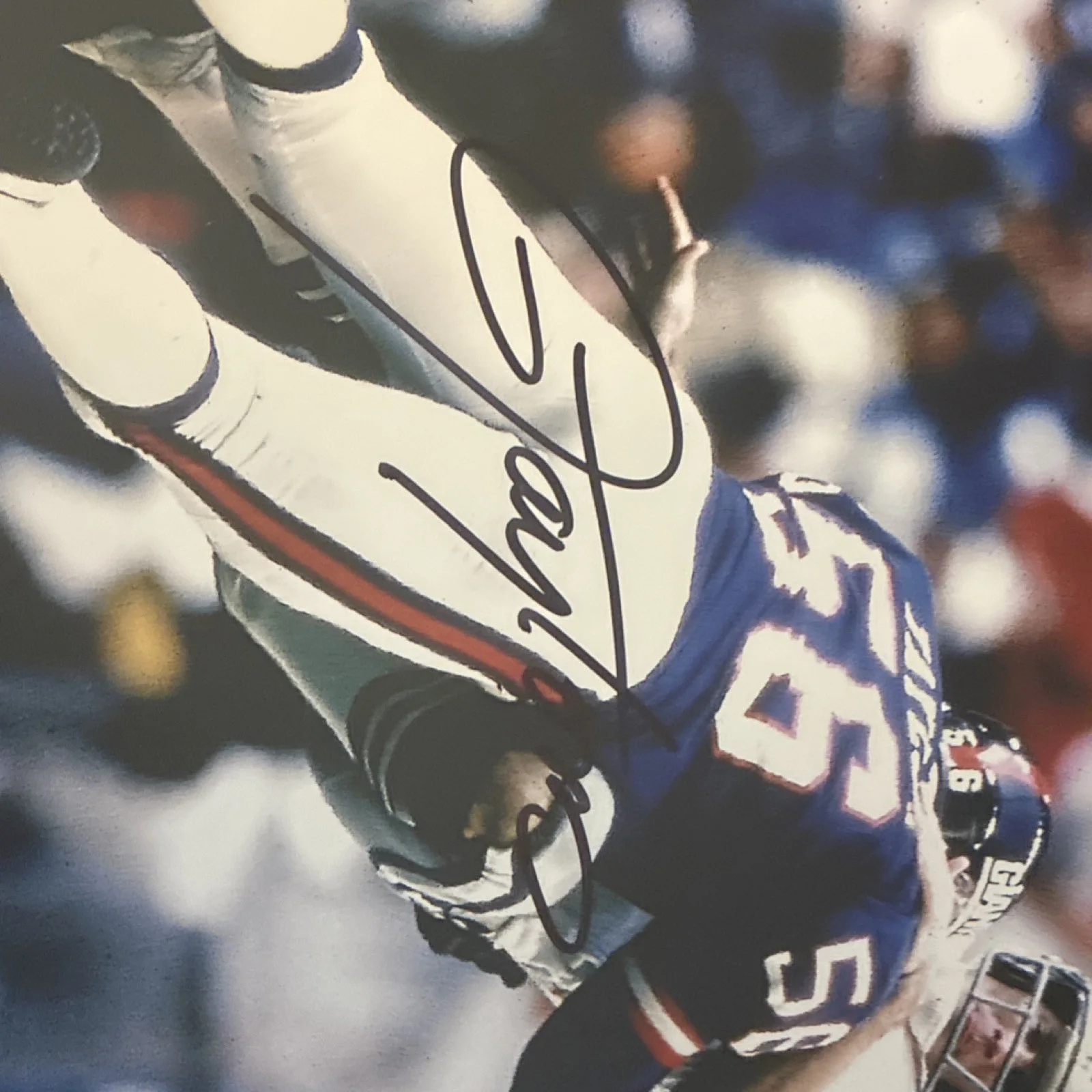 Lawrence Taylor Autographed Photograph with player certification, image 3