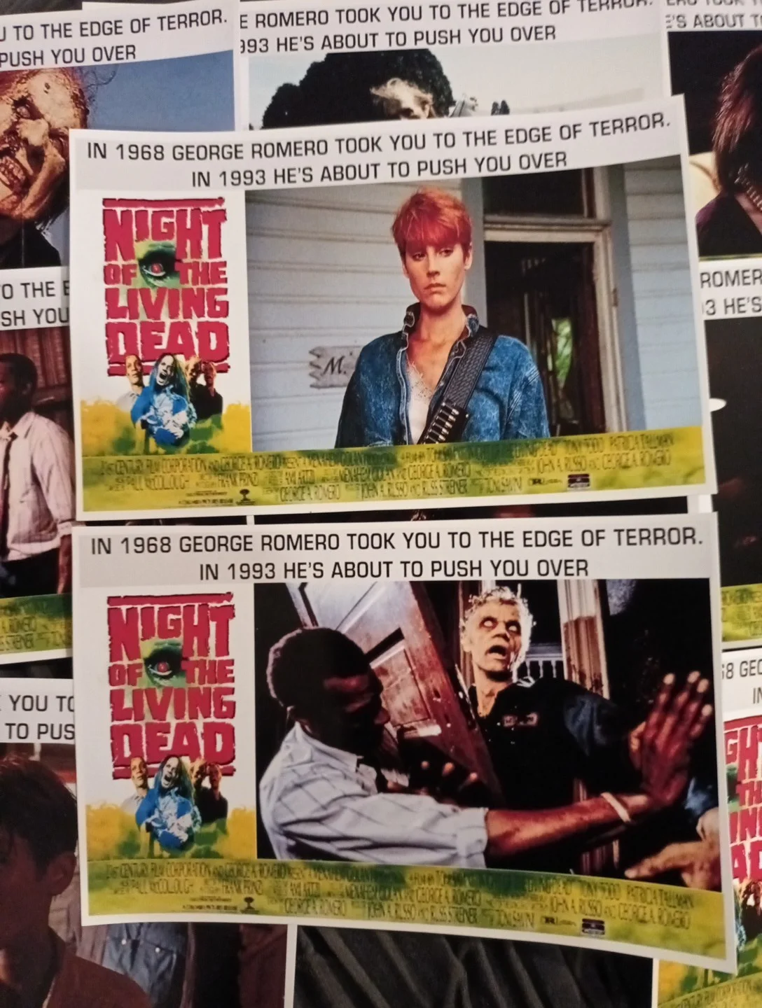 Night Of The Living Dead 1990. Set Of 10 6x4ins Glossy Unofficial Lobby Cards., изображение 2