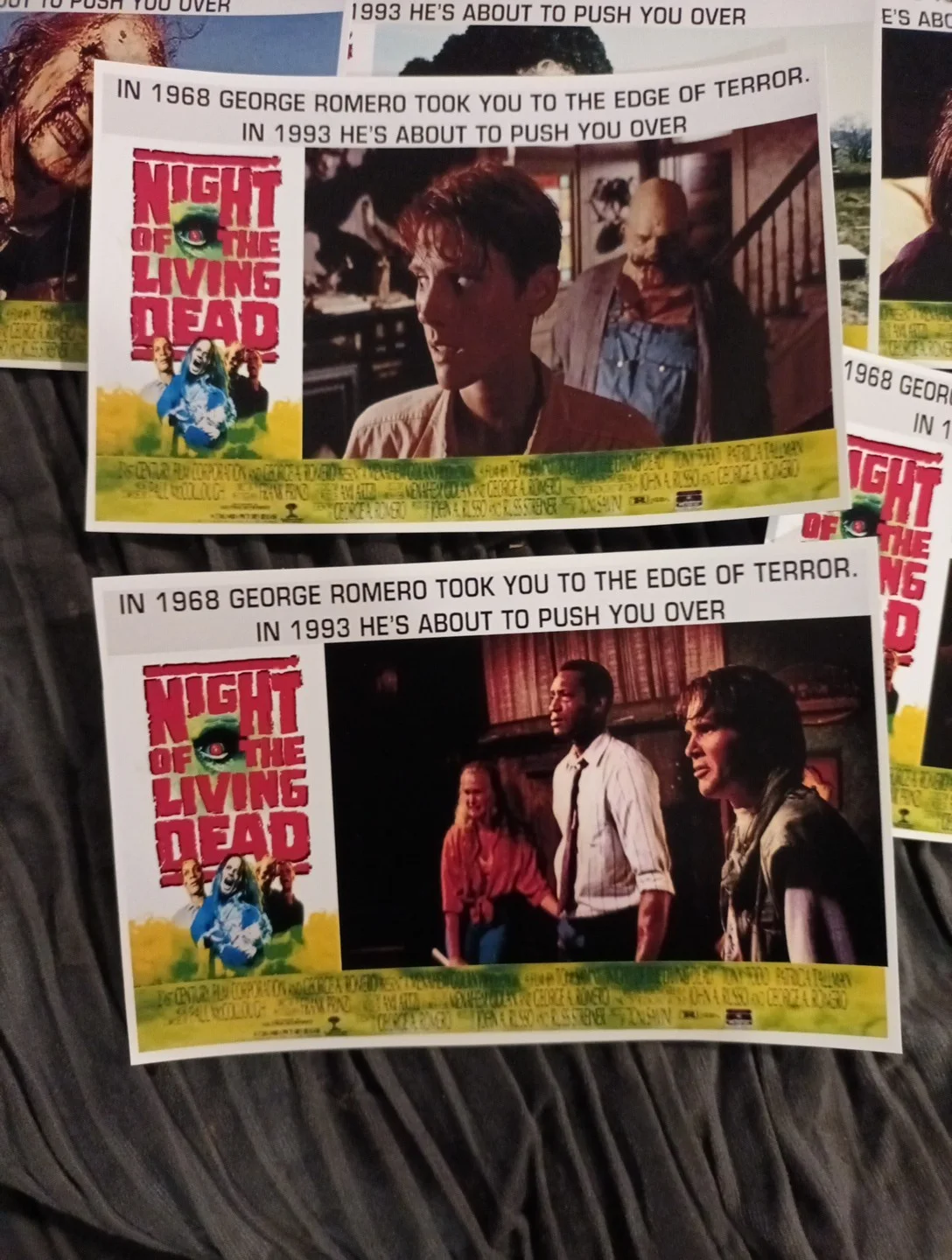 Night Of The Living Dead 1990. Set Of 10 6x4ins Glossy Unofficial Lobby Cards., изображение 4