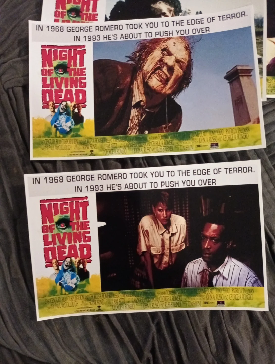 Night Of The Living Dead 1990. Set Of 10 6x4ins Glossy Unofficial Lobby Cards., изображение 5