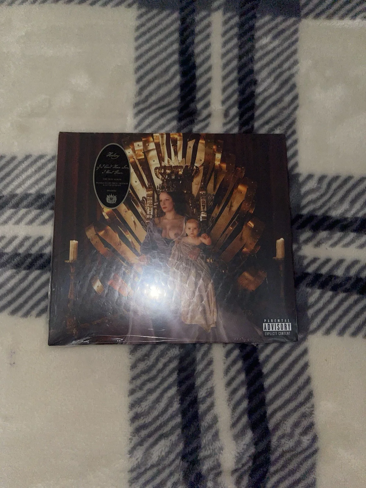 Halsey if i can't have love i want power iichliwp (cd) signed autographed, image 3