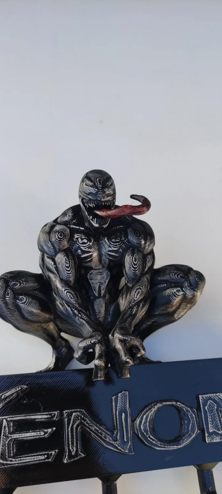 Superhero Keyholder Keyring Gothic Horror Alien Sci Fi 3D Printed Hand Painted, image 5
