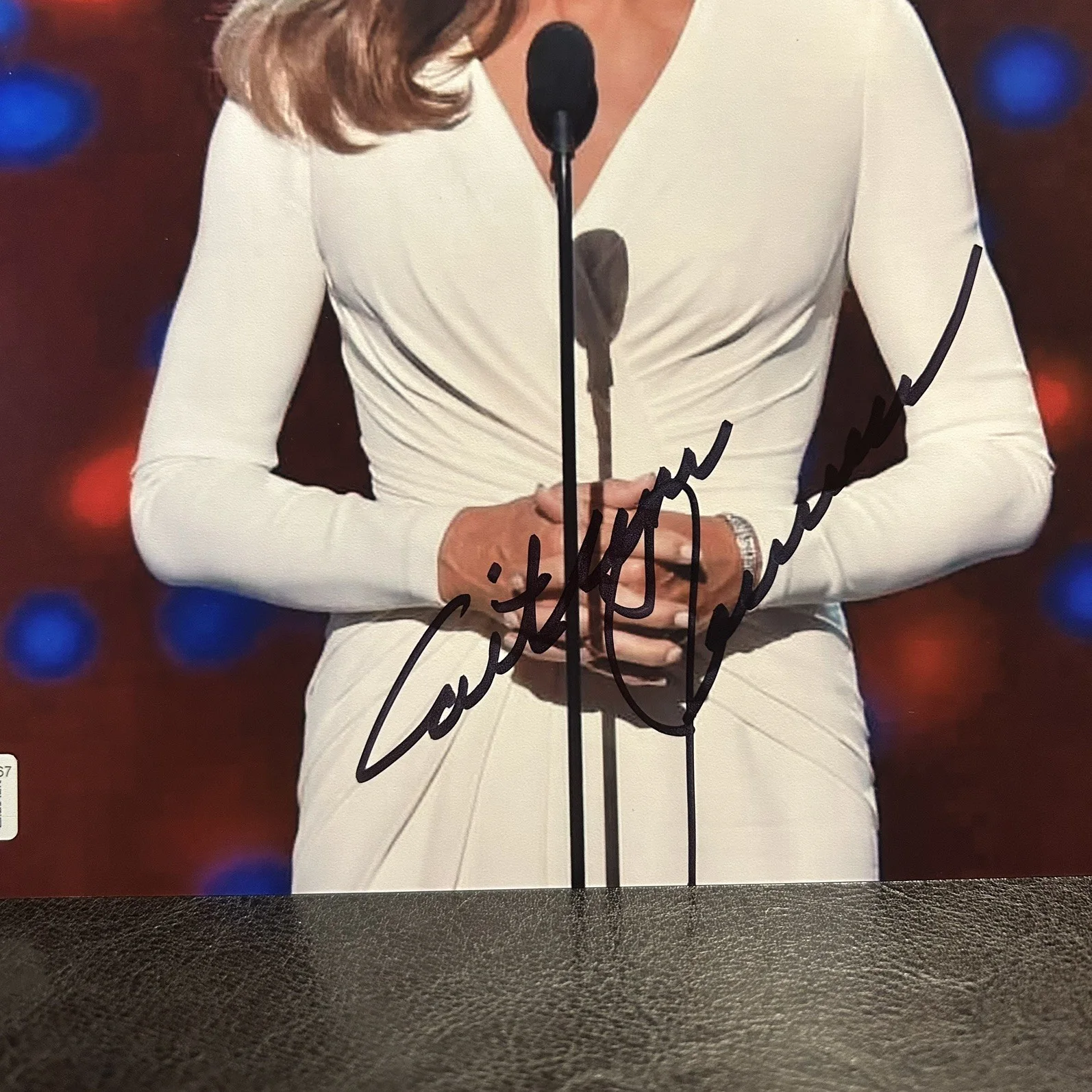Caitlyn Jenner Bruce Signed autograph 8x10 Photo Beckett COA Olympics, изображение 2