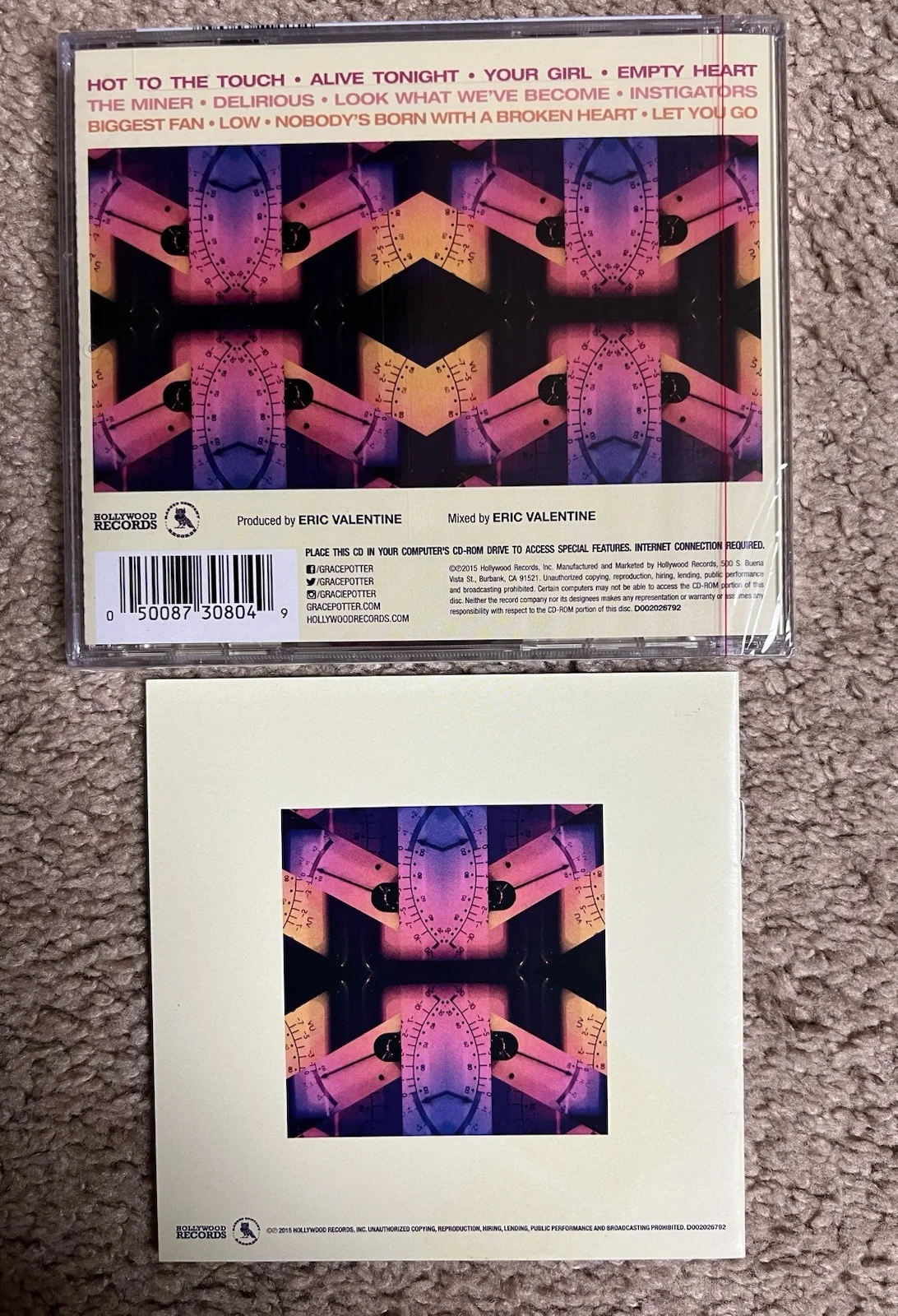 Grace Potter Cd Midnight With Extra Signed Booklet - 2015 Hollywood Records New, image 2