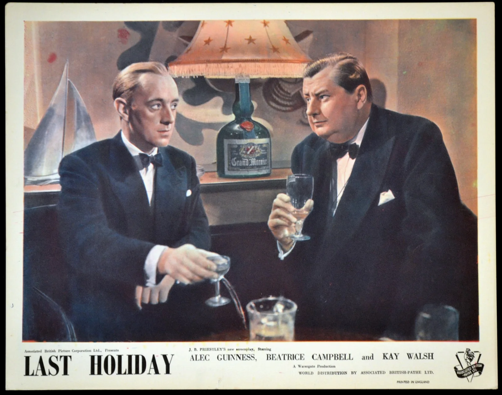 LAST HOLIDAY 1950 Alec Guinness, Kay Walsh, Beatrice Campbell UK LOBBY SET, изображение 2