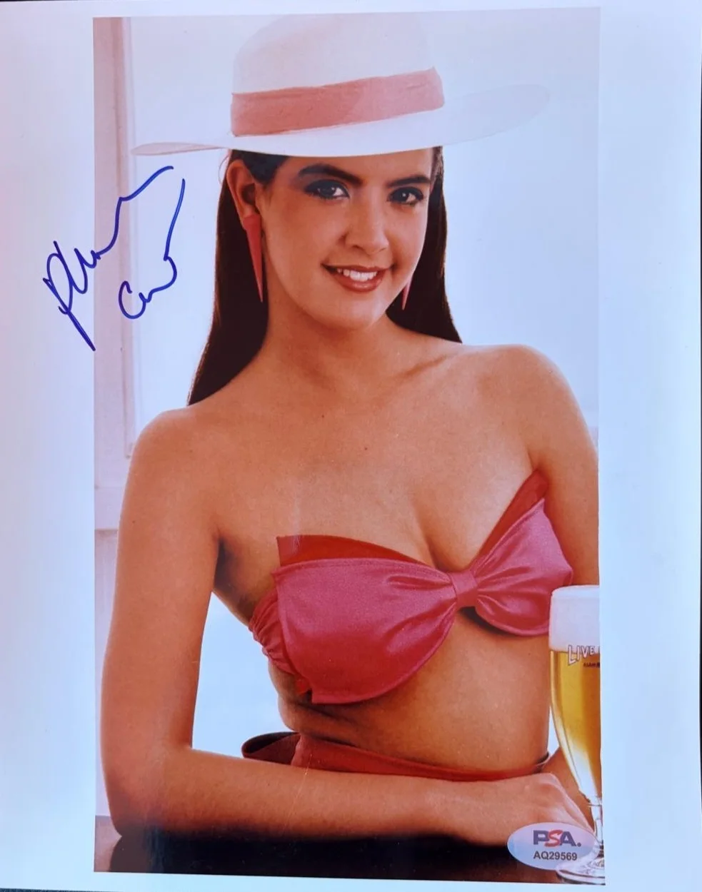 Phoebe Cates — PHOEBE CATES SIGNED AUTOGRAPHED 8X10 PHOTO SEXY HOT KLINE VINTAGE RARE PSA N
