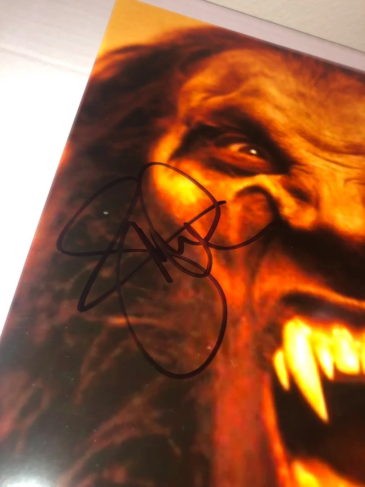 Jon Gries Louie Fright Night Part 2 II Signed 8x10 Phoot PSA RARE B, image 2