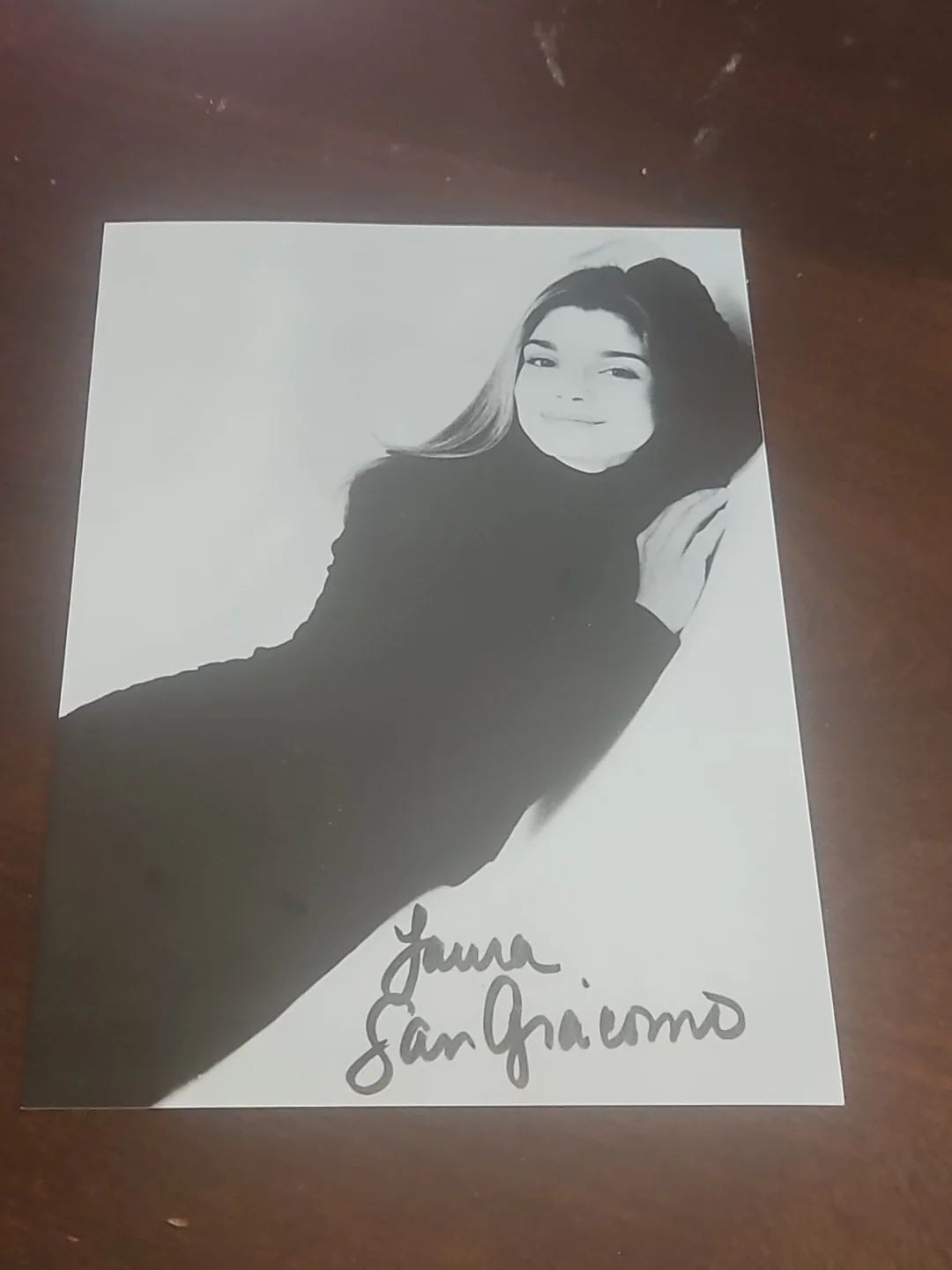 laura san giacomo autographed 5x7 signed photo picture authentic autograph pic, изображение 2