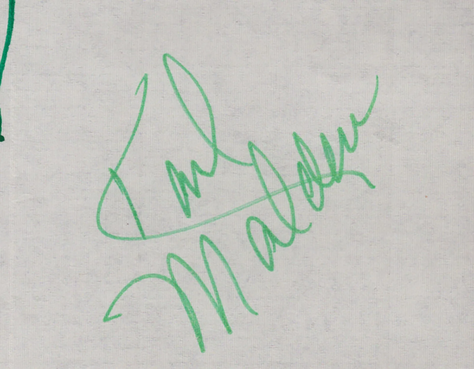 Karl Malden — KARL MALDEN - ORIGINAL ART SIGNED, image 2
