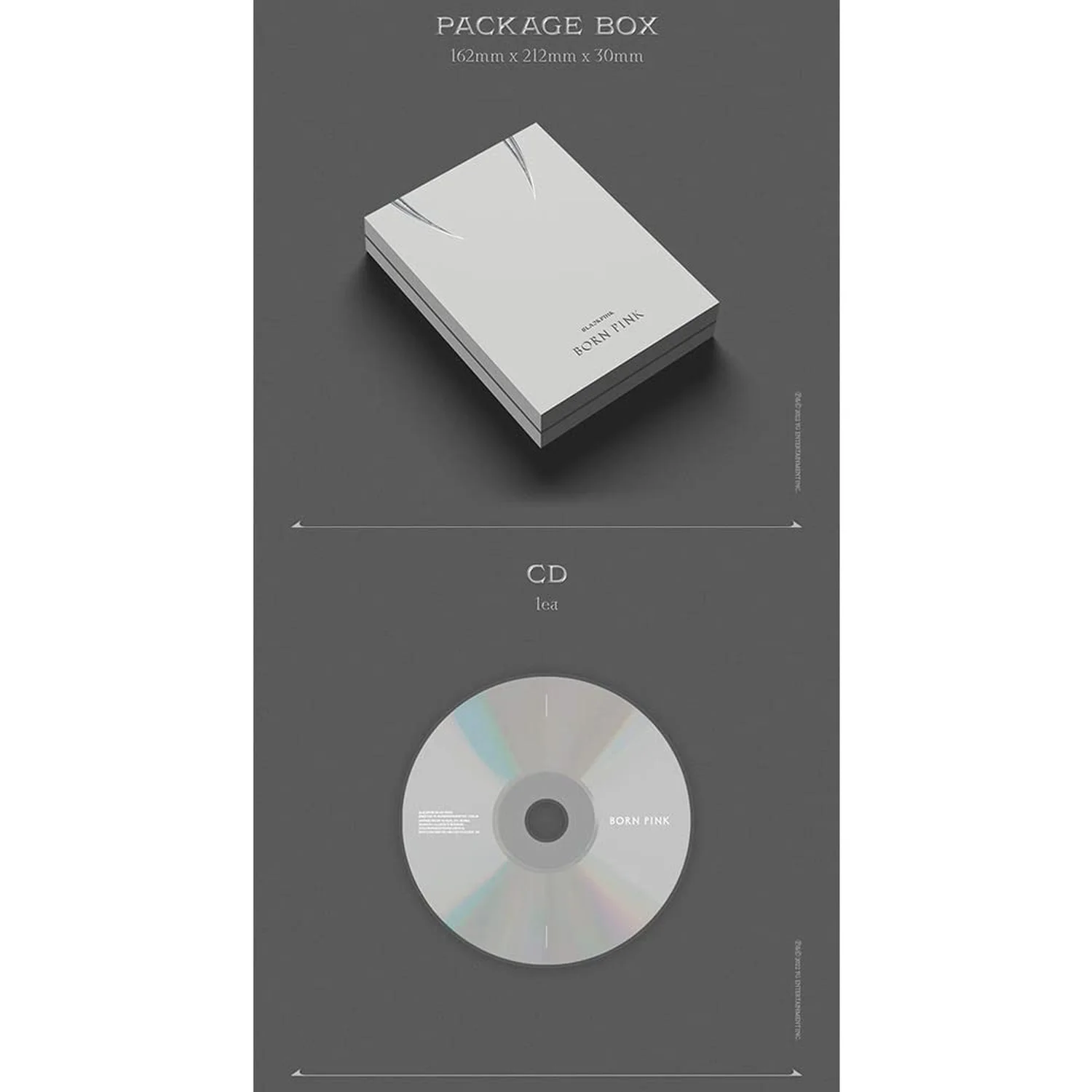 DREAMUS BORNPINK 2nd ALBUM [BORN PINK] BOX SET [GRAY ver.] + Pre-order Folded..., изображение 3