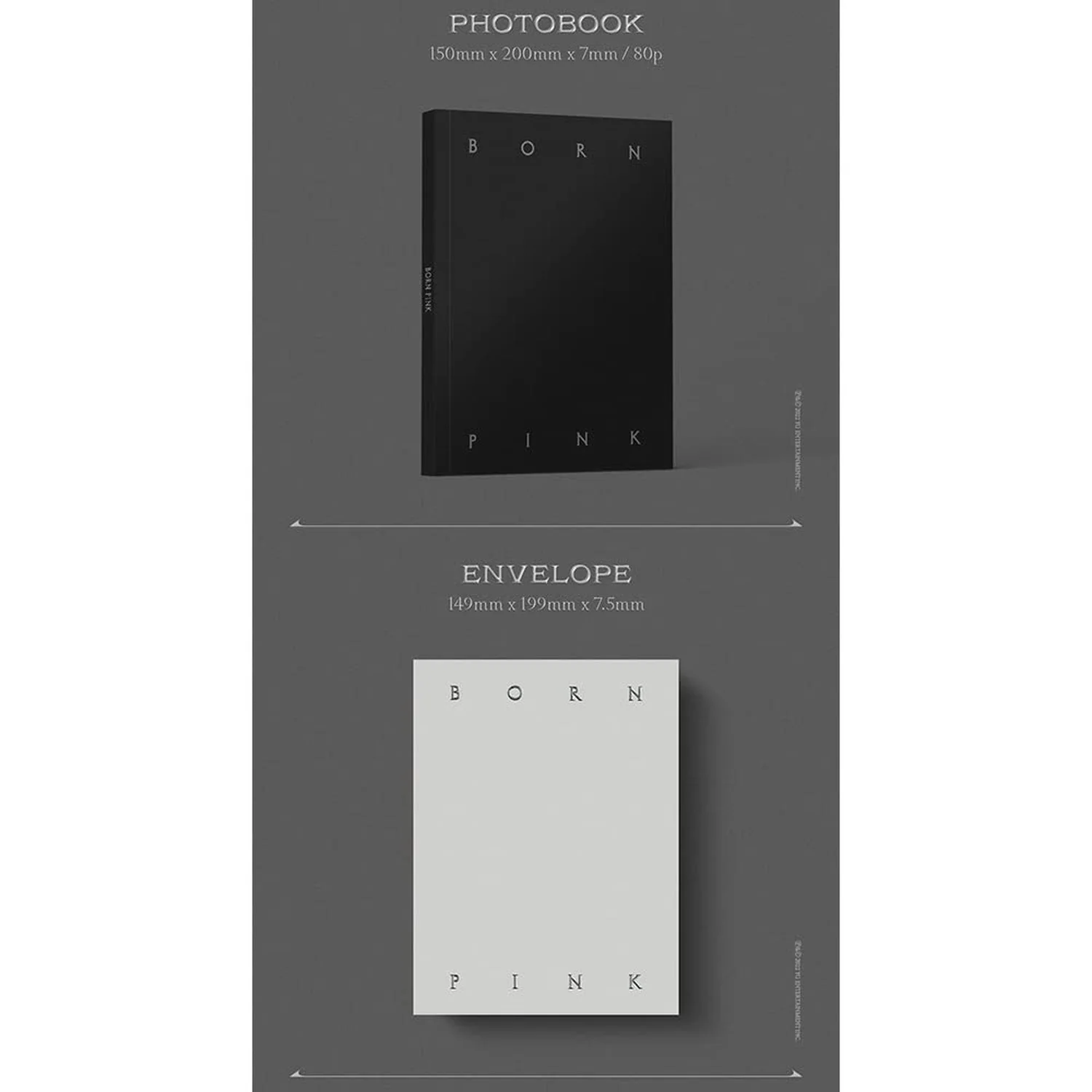 DREAMUS BORNPINK 2nd ALBUM [BORN PINK] BOX SET [GRAY ver.] + Pre-order Folded..., изображение 4