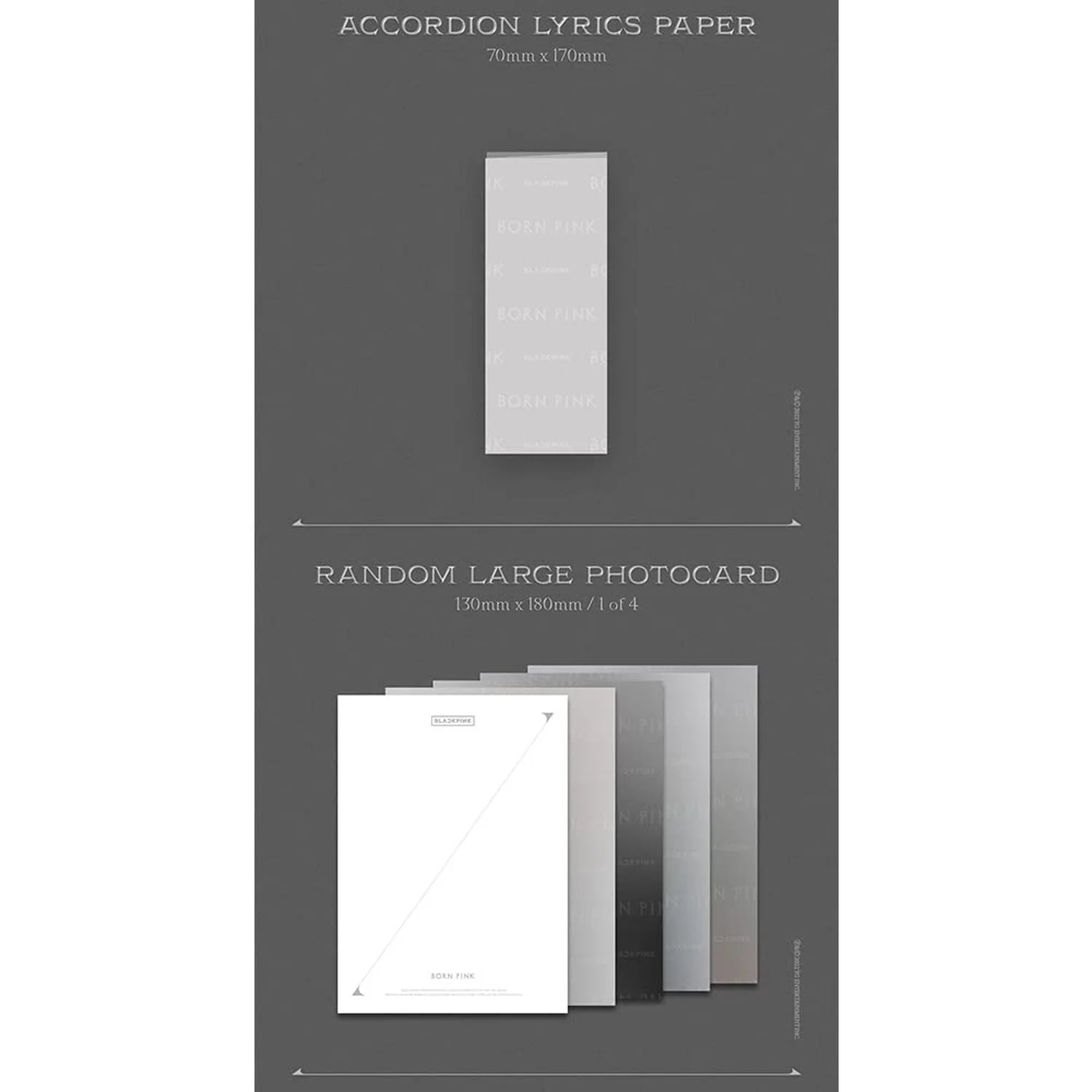 DREAMUS BORNPINK 2nd ALBUM [BORN PINK] BOX SET [GRAY ver.] + Pre-order Folded..., изображение 5