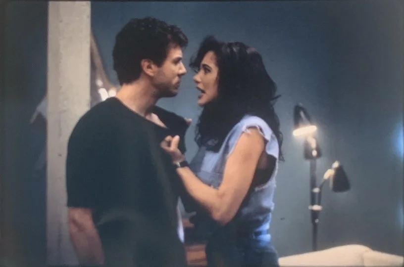 TO SLEEP WITH A VAMPIRE Charlie Spradling Scott Valentine 1993 35mm Slides x2, image 3