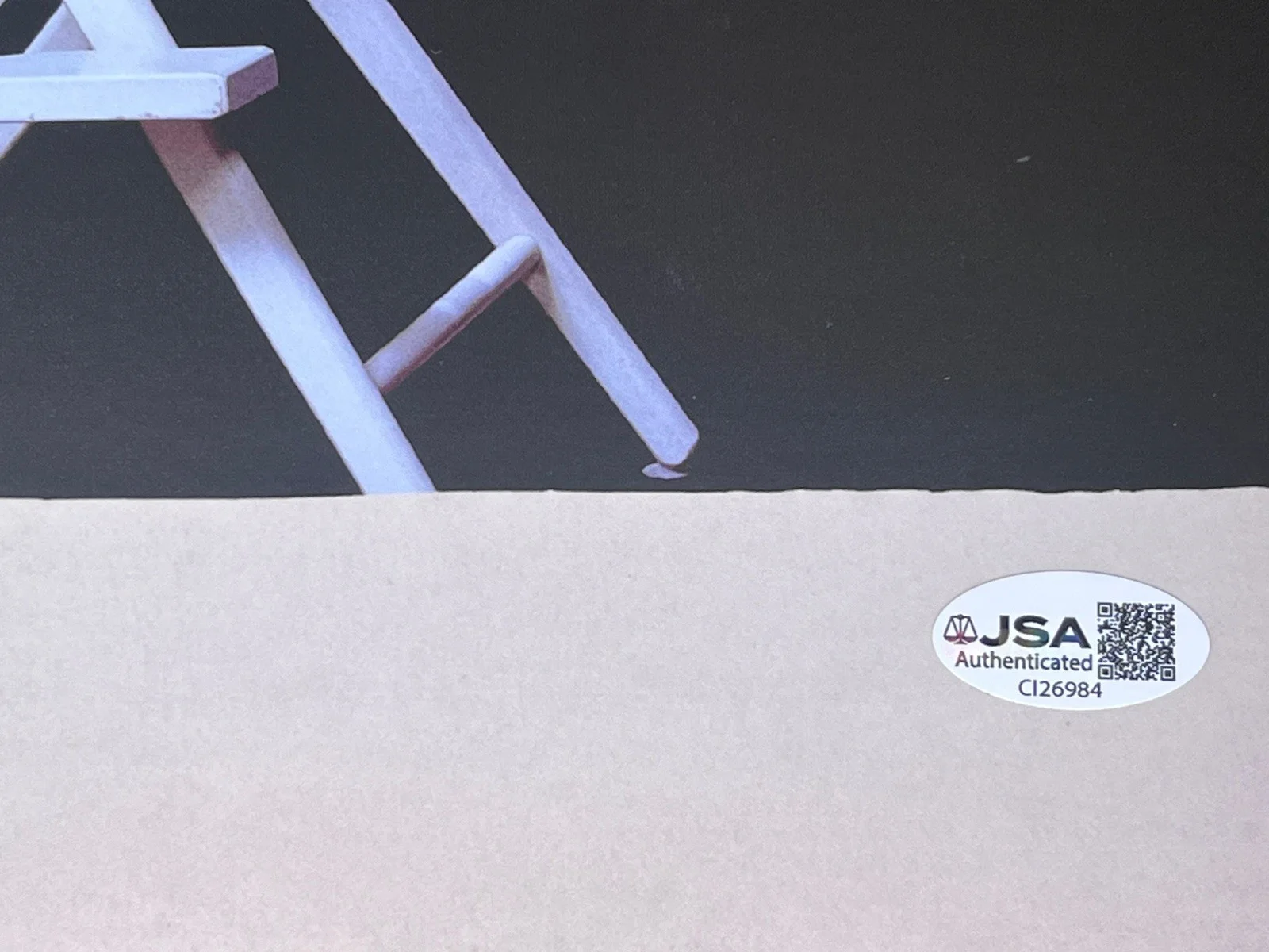 Sabrina Carpenter Signed Man's Best Friend Vinyl Insert Autographed JSA COA, image 2