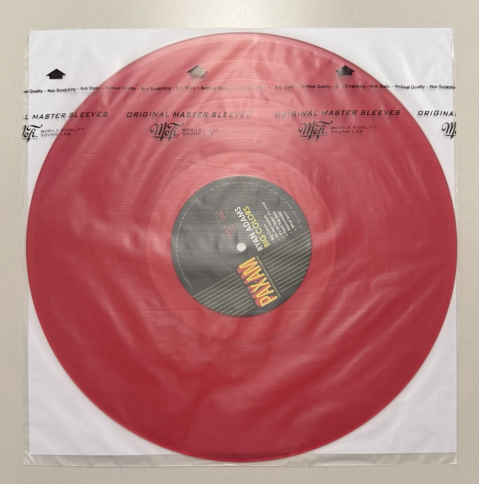 Ryan Adams SIGNED Big Colors Red Vinyl LP Autographed +7” Record, image 5
