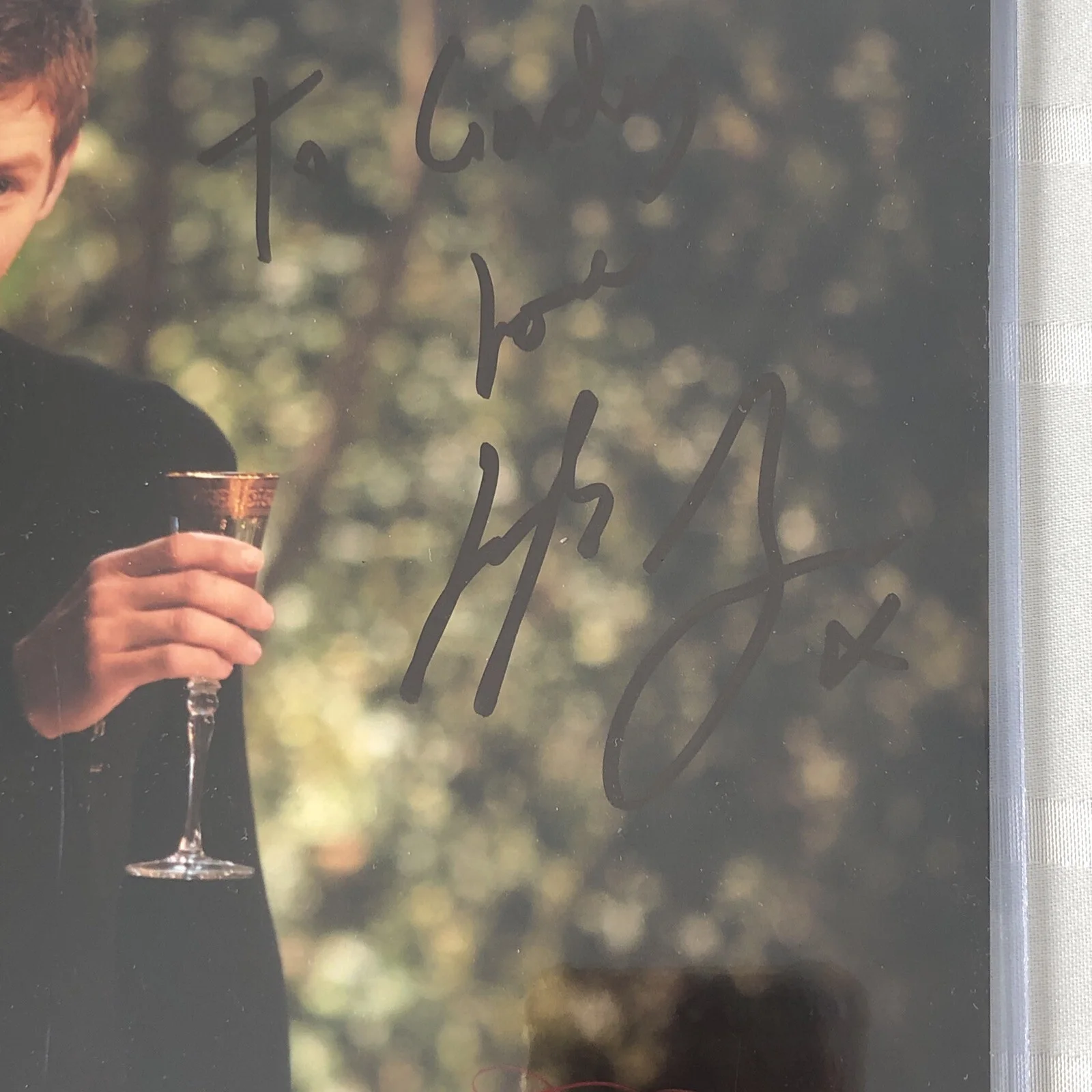 Joseph Morgan — Joseph Morgan Vampire Diaries Originals Autograph Signed 8x10 Photo TO CINDY, изображение 2